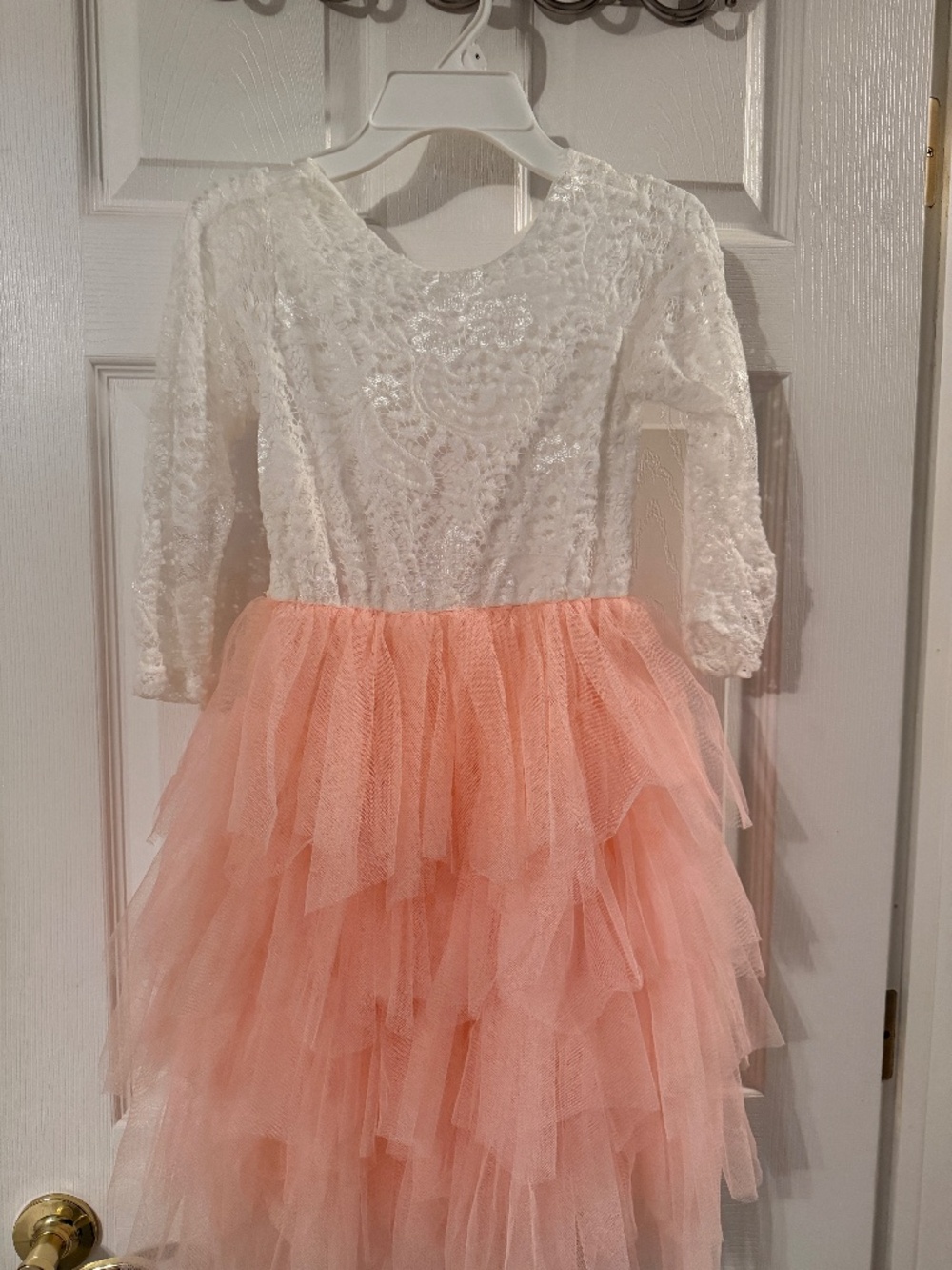 White Flower Girl Dress